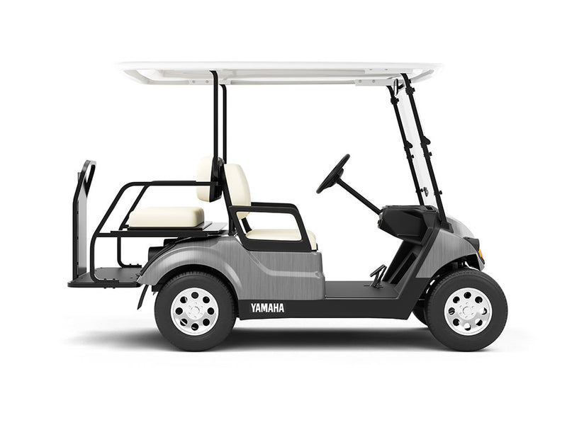 Rwraps Brushed Aluminum Gray Do-It-Yourself Golf Cart Wraps