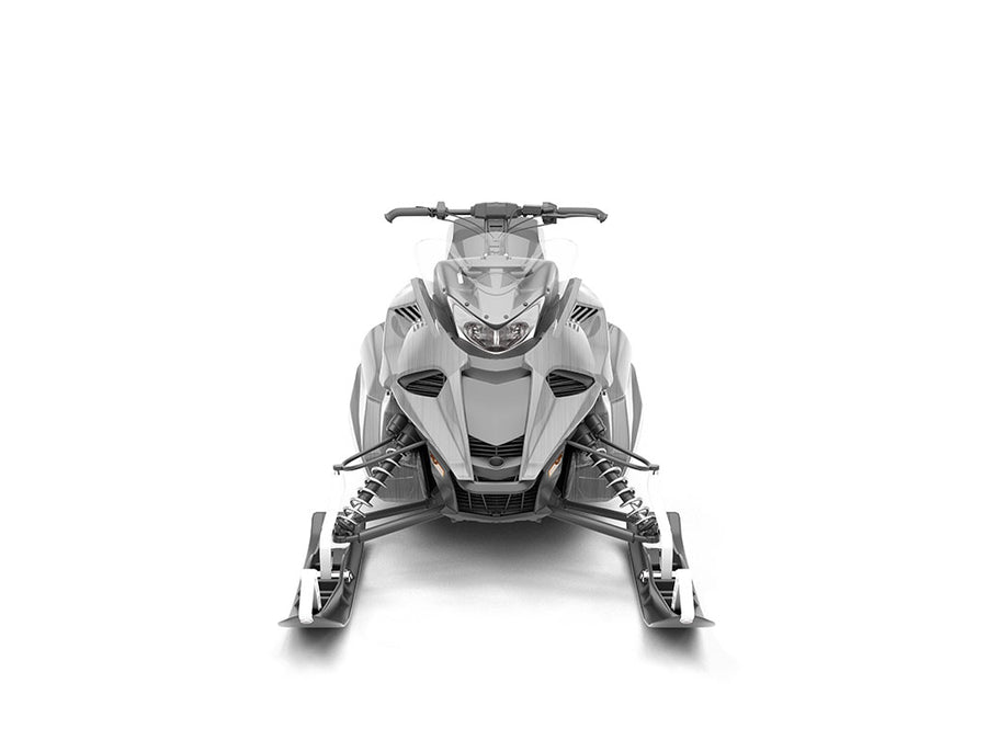 Rwraps Brushed Aluminum Gray DIY Snowmobile Wraps
