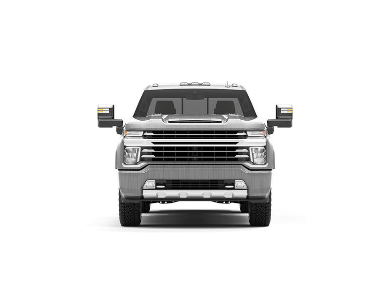 Rwraps Brushed Aluminum Gray DIY Truck Wraps