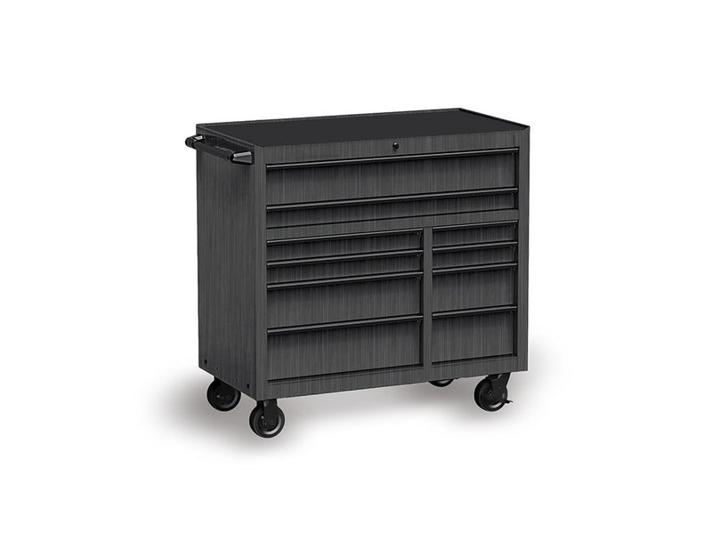Rwraps™ Brushed Aluminum Gunmetal Tool Cabinet Wraps