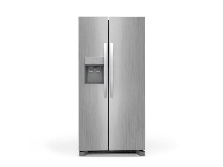 Rwraps™ Brushed Aluminum Silver Refrigerator Wraps