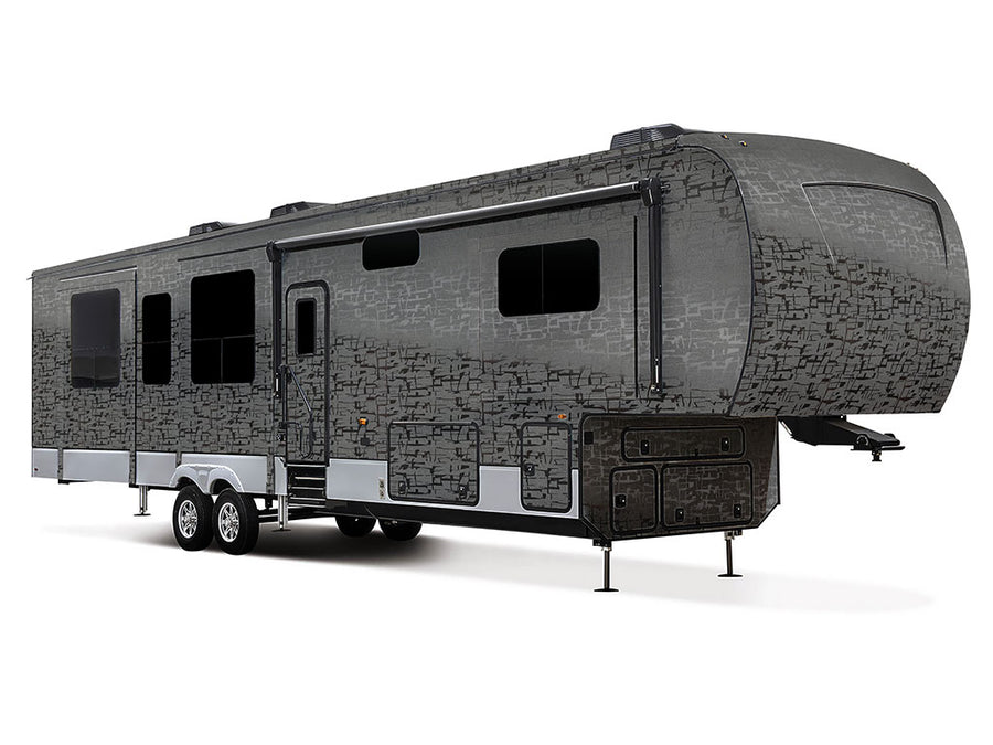 Rwraps Camouflage 3D Night Shade Truck Camper Vinyl Wraps