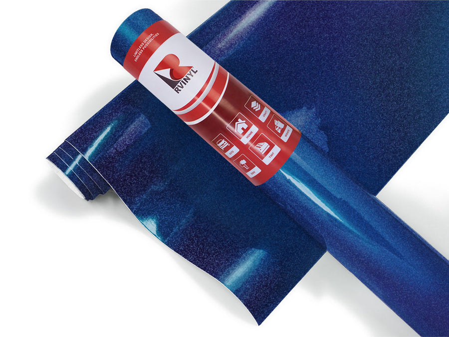 Blue Sparkle Chameleon Vinyl Film Wrap