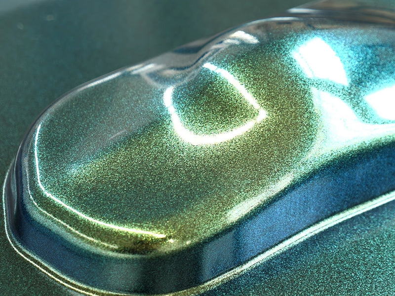 Rwraps Chameleon Green Sparkle Vinyl Film~Rwraps Chameleon Green Sparkle Vehicle Wrap ~0