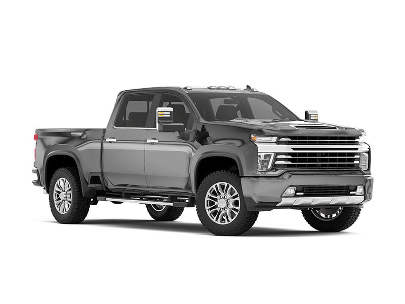 Rwraps Chrome Black Truck Wraps