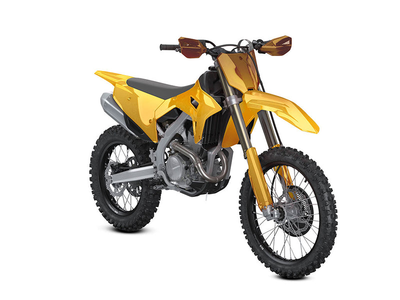 Rwraps Chrome Gold Dirt Bike Wraps