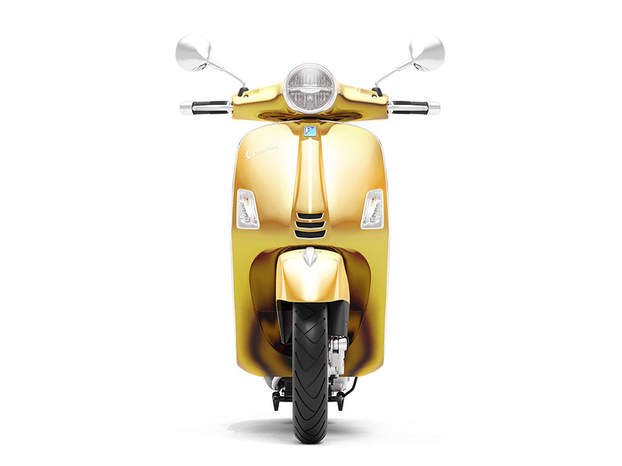 Rwraps Chrome Gold DIY Scooter Wraps