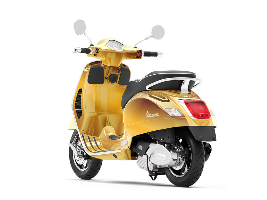 Rwraps Chrome Gold Scooter Vinyl Wraps