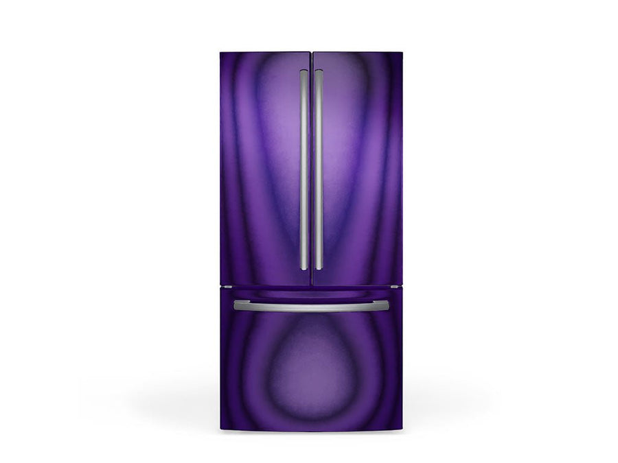Rwraps Chrome Purple DIY Built-In Refrigerator Wraps