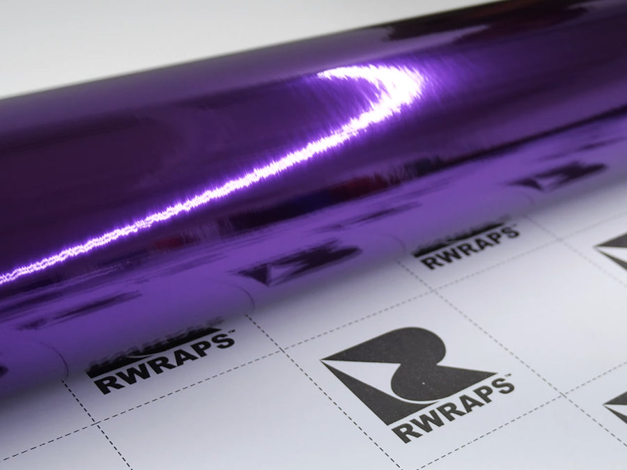 Rwraps Chrome Purple Film~Rwraps Chrome Purple Vinyl Roll~1