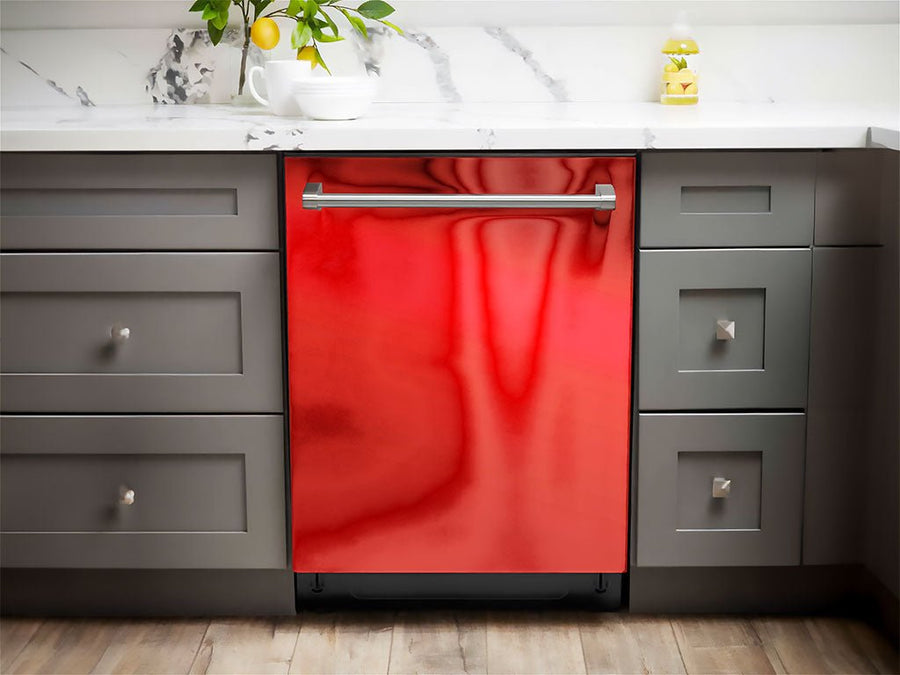 Rwraps™ Chrome Red Dishwasher Wraps