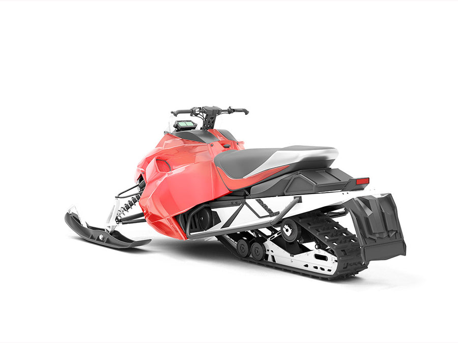 Rwraps Chrome Red Snowmobile Vinyl Wraps