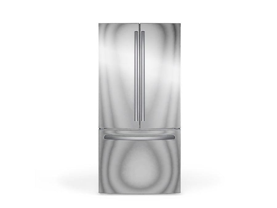 Rwraps Chrome Silver DIY Built-In Refrigerator Wraps