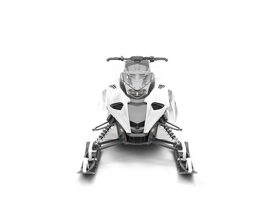 Rwraps Chrome Silver DIY Snowmobile Wraps