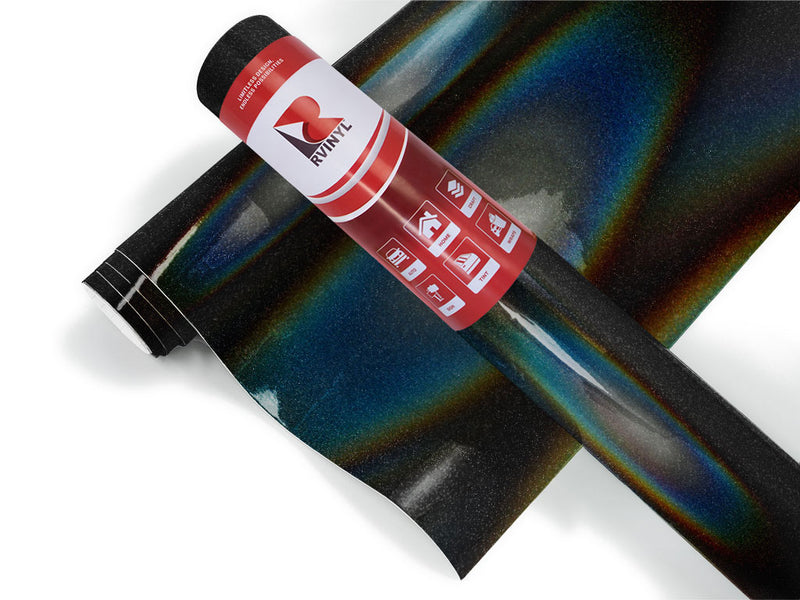 Black Diamond Chameleon Vinyl Film Wrap