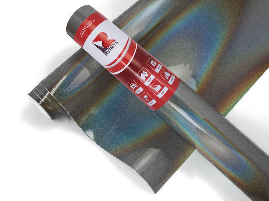 Gray Diamond Chameleon Vinyl Film Wrap