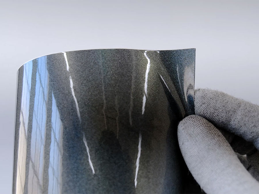 Rwraps Diamond Gray Chameleon Film~Rwraps Liner Peel of Diamond Gray Chameleon Wrapping Film~1