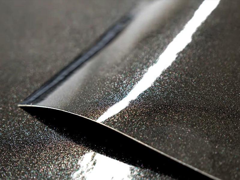 Rwraps Diamond Black Glitter Film~Rwraps Diamond Black Glitter Display~1