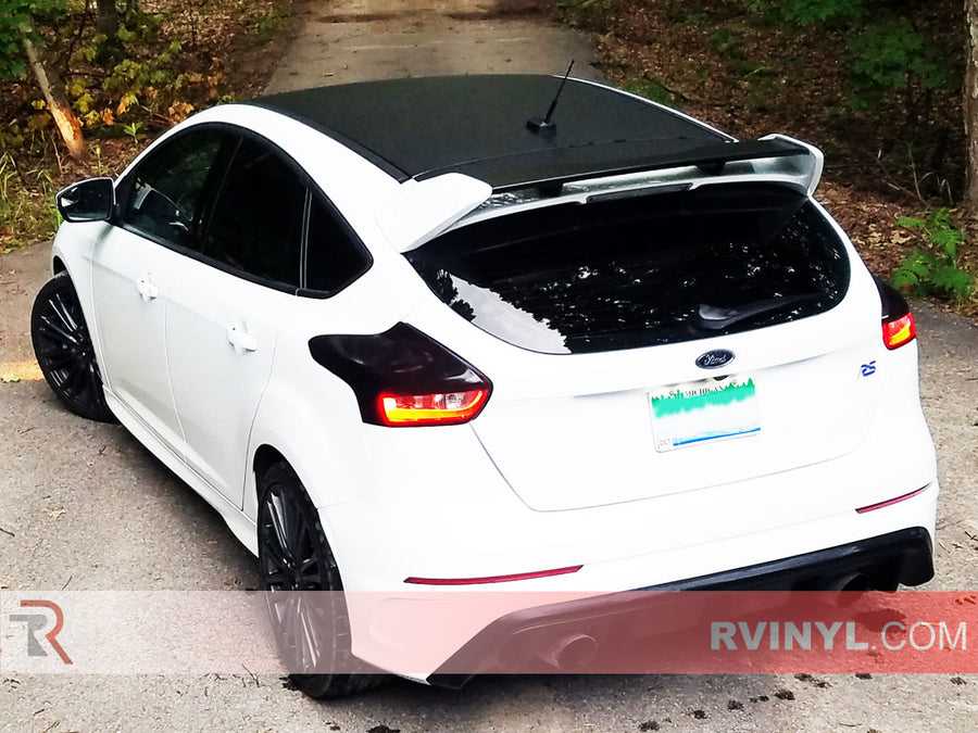 Rwraps™ Matte Black Ford Focus Hood Wrap