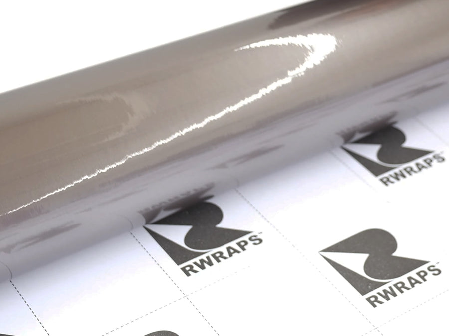 Rwraps Gloss Gray Metallic Film~Rwraps Gloss Gray Metallic Vinyl Roll~1