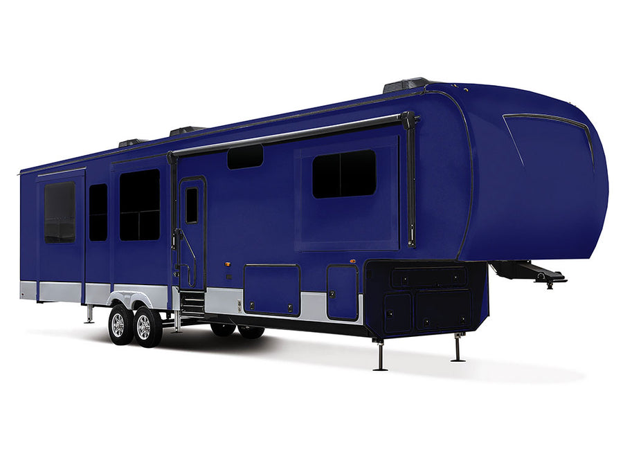 Rwraps Gloss Metallic Blueberry Do-It-Yourself 5th Wheel Travel Trailer Wraps