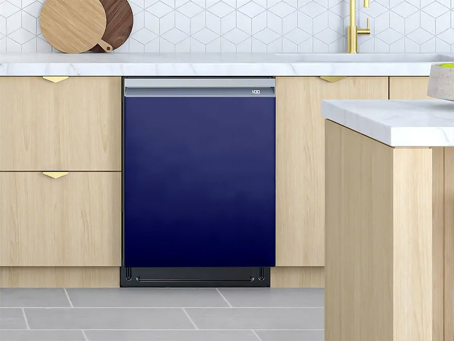 Rwraps™ Gloss Metallic Blueberry Custom Dishwasher Cover