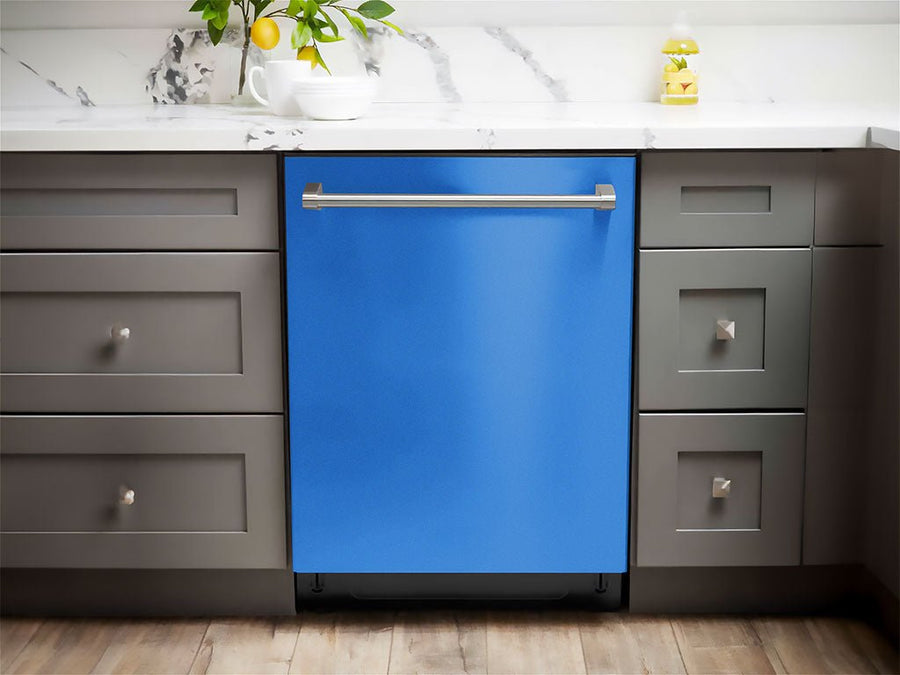 Rwraps™ Gloss Metallic Bright Blue Dishwasher Wraps