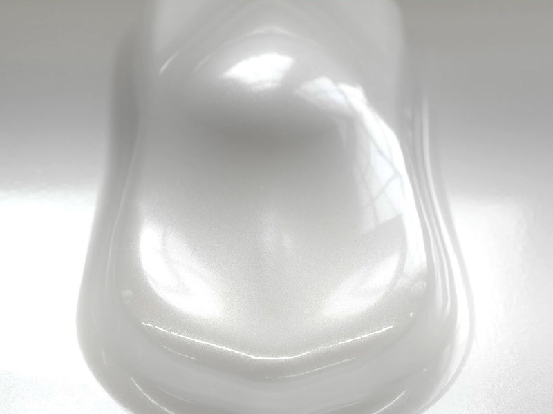 Rwraps Gloss Metallic White Film~Rwraps Gloss Metallic White Car Wrap~1