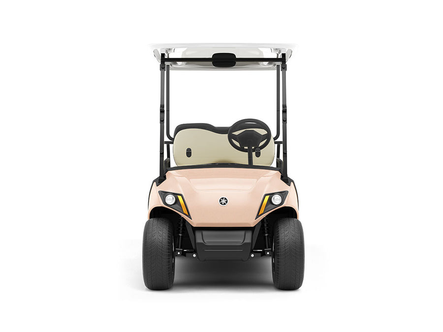 Rwraps Gloss Metallic Champagne Gold DIY Golf Cart Wraps