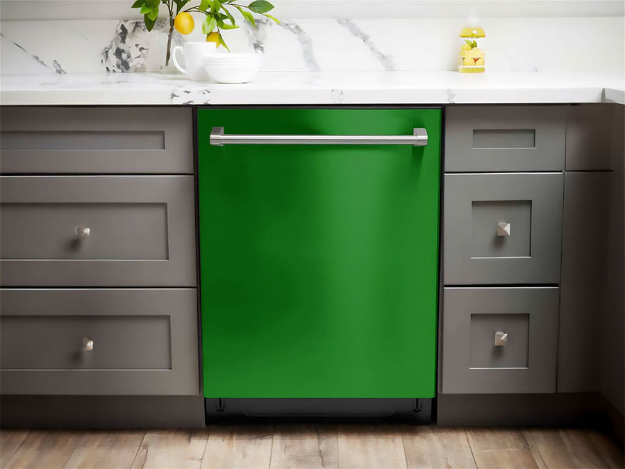 Rwraps™ Gloss Metallic Dark Green Dishwasher Wraps