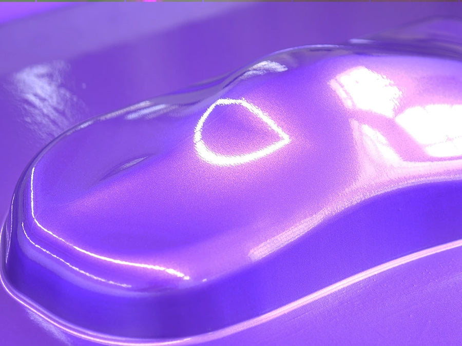 Rwraps Gloss Metallic Dark Purple Vinyl~Rwraps Gloss Metallic Dark Purple Car Wrap~1