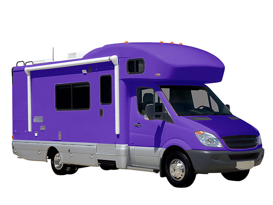 Rwraps Gloss Metallic Dark Purple DIY RV Wraps