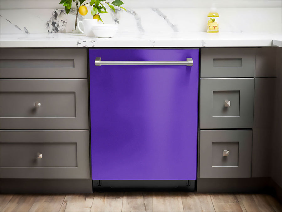 Rwraps™ Gloss Metallic Dark Purple Dishwasher Wraps