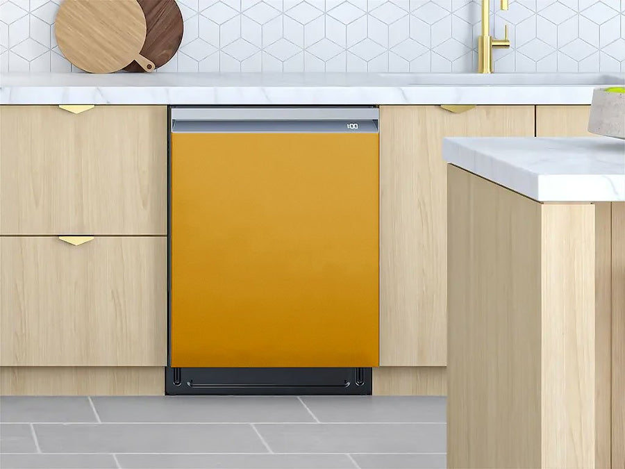 Rwraps™ Gloss Metallic Gold Custom Dishwasher Cover
