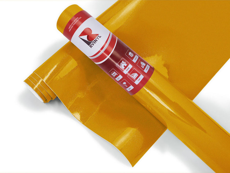 Rwraps Gloss Metallic Gold Dirt Bike Wrap Color Film