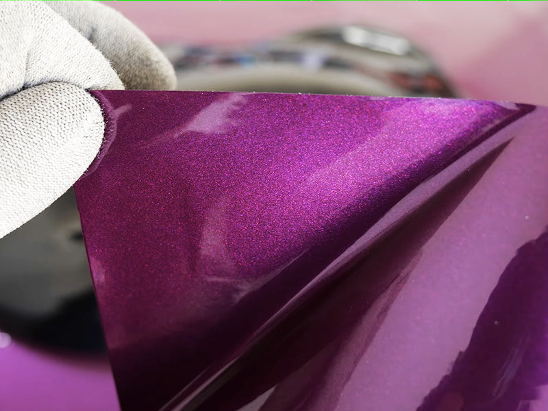 Rwraps Gloss Grape Metallic Vinyl Film~Rwraps Gloss Grape Metallic Vinyl Sheet~1
