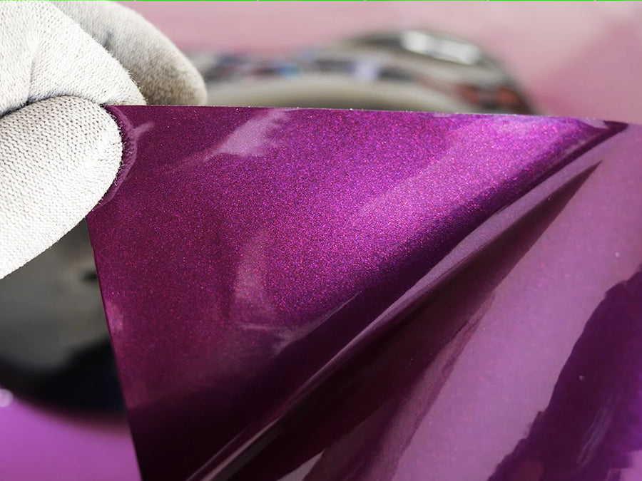 Rwraps Gloss Grape Metallic Vinyl Film~Rwraps Gloss Grape Metallic Vinyl Sheet~1