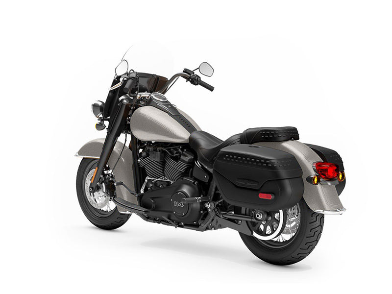 Rwraps Gloss Metallic Gray Motorcycle Vinyl Wraps