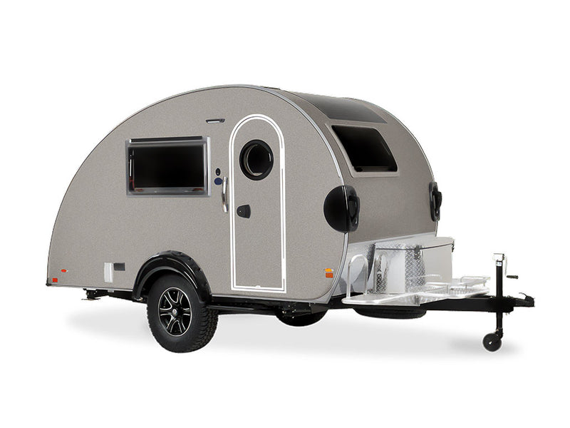 Rwraps Gloss Metallic Gray Do-It-Yourself Truck Camper Wraps