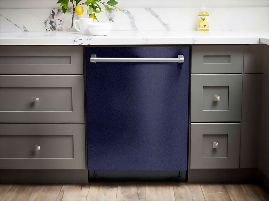 Rwraps™ Gloss Metallic Midnight Blue Dishwasher Wraps