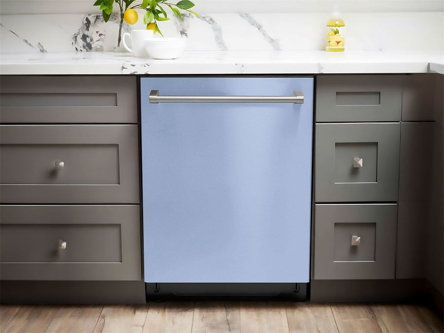 Rwraps™ Gloss Metallic Mist Blue Dishwasher Wraps