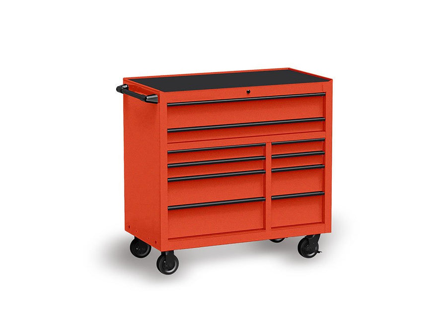Rwraps™ Gloss Metallic Orange Tool Cabinet Wraps