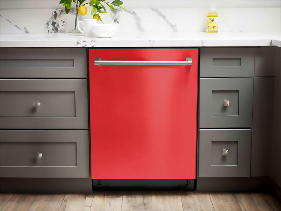 Rwraps™ Gloss Metallic Red Dishwasher Wraps