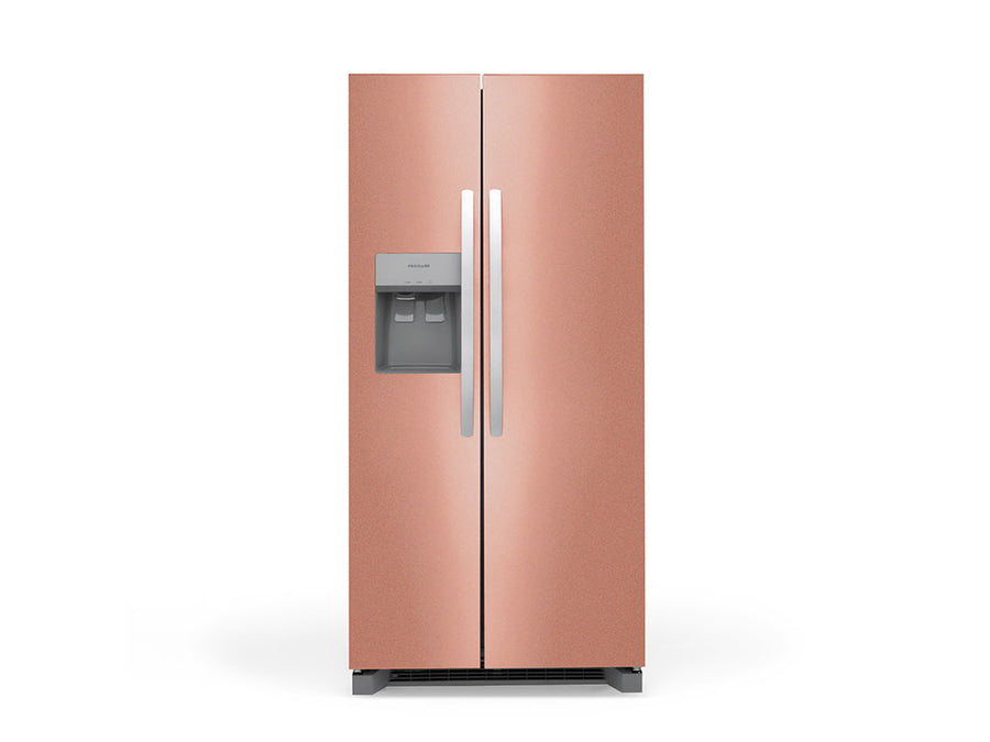 Rwraps™ Gloss Metallic Rose Gold Refrigerator Wraps