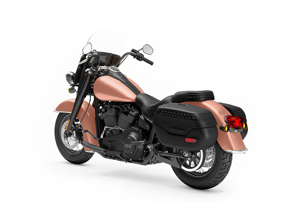 Rwraps Gloss Metallic Rose Gold Motorcycle Vinyl Wraps