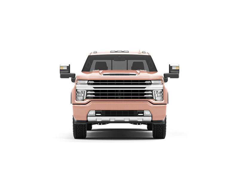 Rwraps Gloss Metallic Rose Gold DIY Truck Wraps