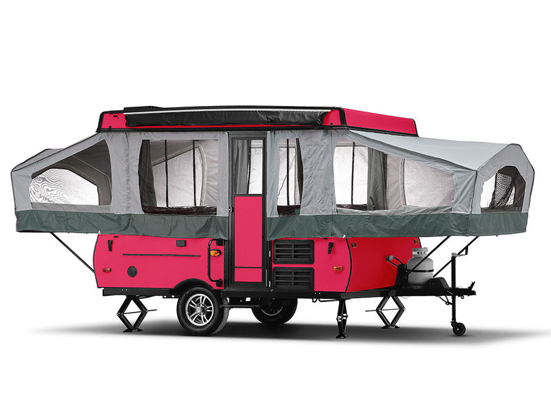 Rwraps Gloss Metallic Rose Red DIY Truck Camper Wraps