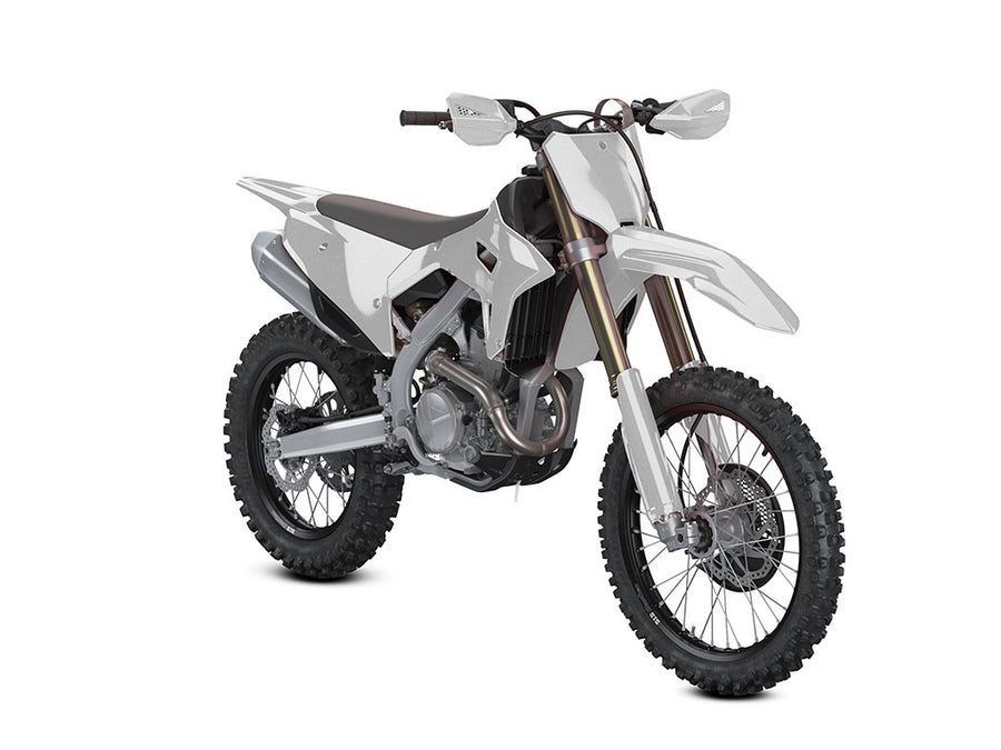 Rwraps Gloss Metallic Silver Dirt Bike Wraps