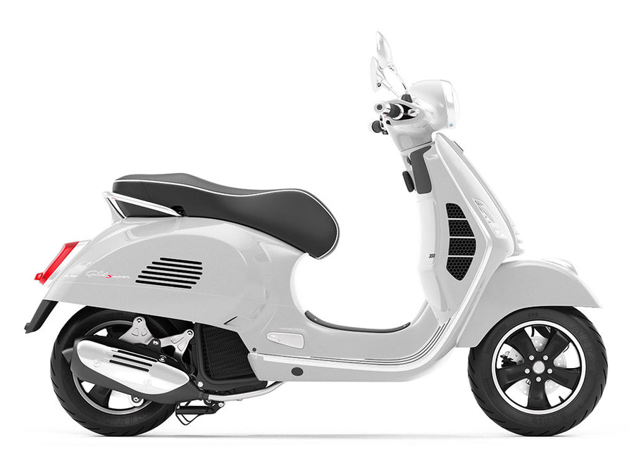 Rwraps Gloss Metallic Silver Do-It-Yourself Scooter Wraps