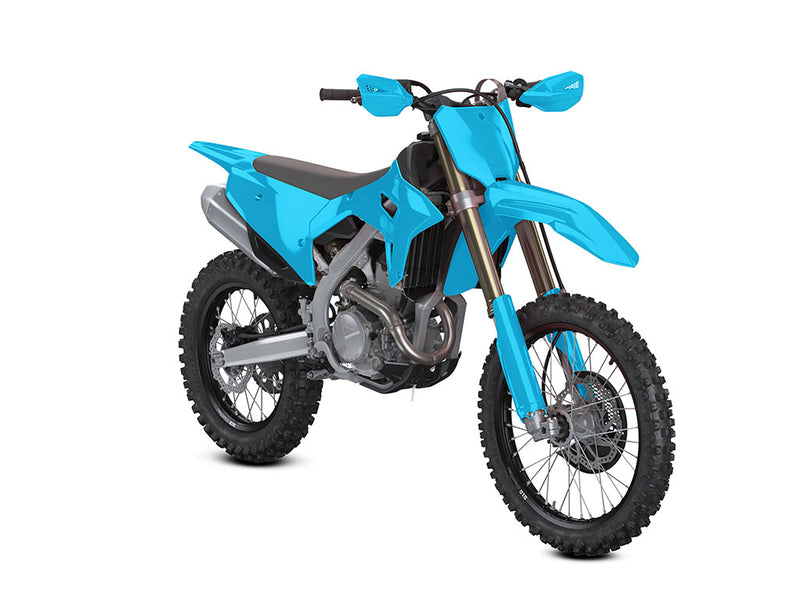 Rwraps Gloss Sky Blue Dirt Bike Wraps